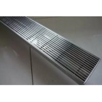 316 Stainless Steel Oliver Linear Floor Waste 80mm Outlet 1100 Long